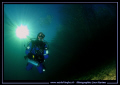 My friend JP - in the clear waters of the lake Des Îles - not far from home. End of the today's dive.... Que du bonheur... :O)... 